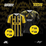 Harimau Malaysia Jersey 2022 2023 2024 Player Issue  Away Home Soccer Jersey Concept Kit T Shirt Malaysia Jersey 5XL Harimau Malaya Fans Jersi Football Jersey