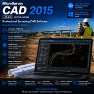 MicroSurvey CAD 2015 v15.0.3 Lifetime For Windows Surveying CAD Software