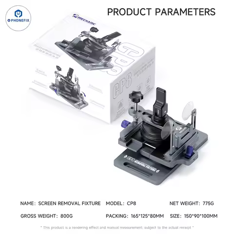 MECHANIC CP8 Screen Disassembly Separator with Suction Cup For Phones Screen Clamp 360 Rotation Anti