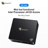 Intel Celeron J4125 Quad Core Mini PC with 8GB / 16GB DDR4 RAM 128GB / 256GB / 512GB SSD Dual HDMI 4