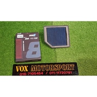 drop in panel air filter untuk honda civic fd1 1.8 honda stream 1.8 rn6 air intake filter washable h