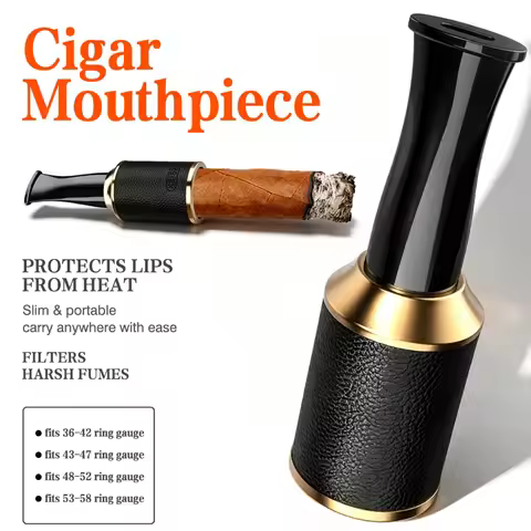 Cigar Mouthpiece, Cigar Band Cohiba, Cigar Holder, Accessories for Cigar, Cigar Cigarette Holder