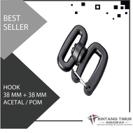 304 HookRing Kew/ - Kew 3.8 Cm + 3.8 Cm Plastic Buckle POM ACETAL