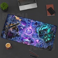 League of Mouse Pad Legends Riftbound Series TCG LOL Card Desk Mat 600x350mm office Stitched Edge Bo