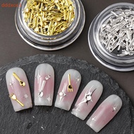 [dddxce1] 50Pcs Mixed Ins Niche Tableware Series Spoon Fork Nail 3D Metal Nail Mold Nail Decorations