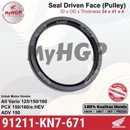 91211 - Oil Seal 34x41x4 - Pulley Driven Face eSP/ BEAT, Scoopy, Vario-110, Street, Pop, ADV, PCX 15