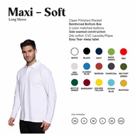 YARN & SPINDLE Mens Maxisoft LongsleevePOLO