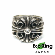 △ Chrome Hearts 克羅心 Keeper Floral Cross Ring in 925 Silver 925純銀花十字戒指 - 247007427