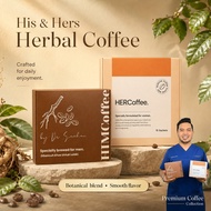 HIM & HER Coffee Dr Samhan Kopi Lelaki Wanita Tongkat Ali Ashwagandha Tenaga Stamina Halal Ready Sto