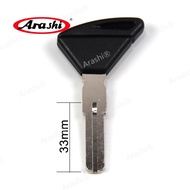 Arashi 33mm Motorcycle Uncut Blade Blank Key For Aprilia ETV 1000 Caponord RS125 250 NA Mana850 RXV4