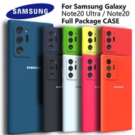 Samsung Galaxy Note20 Ultra Case Silky Silicone Cover Soft-Touch Back Protective Housing For Note20Ultra Note 20 + 360