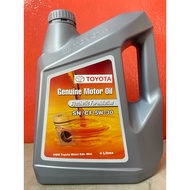 TOYOTA SEMI SYNTHETIC ENGINE OIL