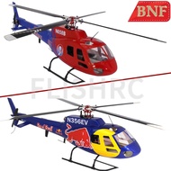 Fl450 V5 Flishrc As350 Squirrel 450 Skala Helikopter Empat pemutar Kepala 6ch Gps Dengan Kawalan Pen