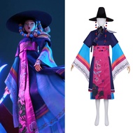 Korean Wave K-pop Witch Hunt cosplay costume Celine Ancestor Big Hat film cosplay anime cosplay cost