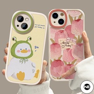 NE Tulip Phone Case For OPPO Reno 4 5 5K 6 7 Lite 5G 4F 4 Lite A93 F17 7Z Pro Realme 5 5i 5S 6i C3 C