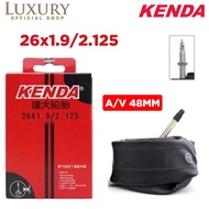 Kenda MTB Mountain Bike Inner Tube 26 x 1.9 / 2.125 34MM 48MM Mountain Bike Inner Tube