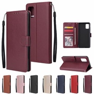 Casing For Samsung Galaxy A15 5G A25 A55 A05 A21 A05s A50 A50s A51 A52 A52s A53 A54 Flip Cover Wallet Shockproof Magnetic Case Cute Leather Card Silicone TPU Bumper Phone Holder Stand