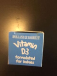 Holland and Barrett Baby Vitamin D droplet