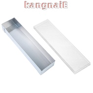 KANGNAI Tiramisu Cake Mold, Removable Base Non-Stick Surface Rectangular Cake Pan, Professional Tool