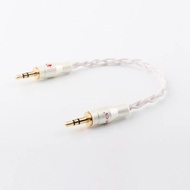 8TC Audio Cable 3.5 to 3.5mm Headphone Amp Interconnects 3.5mm Audio Stereo Cable