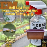 Neem Oil Organik Racun Kulat &amp; Serangga  / Bio Fungicide &amp; Pesticides / Minyak Semambu