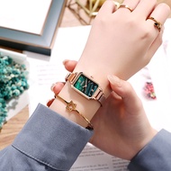 Women Watch Women's Watch Retro Classy Ladies Watch Small Square Watch Women's Watch Small Green Wat