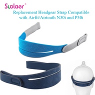 Adjustable Mask Strap Compatible with AirFit N30i/P30i Nose Pillow Mask, Comfort Soft Elastic Headge