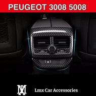 Peugeot 3008 5008 Rear Aircond Panel Cover Rear Air Outlet Cover Car Accessories