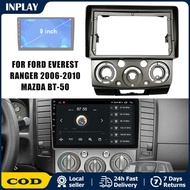 For FORD 2006-2010 Everest Ranger Mazda BT-50 9inch Car Radio Android Plastic Fascias Panel Dashboar
