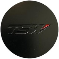 TSW Wheels SPCG18-T Matte Black Center Cap PSCG18TDBK1 5x100 5x108 5x114.3 CCPCG18-T