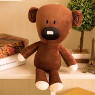 2pcs Movie Mr Bean Teddy Bear Cute Plush Stuffed Toys Bear Plush Toys For Children Birthday Present Gifts