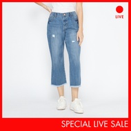[CLEARANCE] Special Live C2 Wiskha Blue Boyfriend JeansWanita