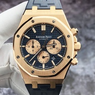 Audemars Piguet Audemars Piguet Royal Oak Series 26331OR Blue Dial Calendar Chronograph Automatic Mechanical Men's Watch 18K Rose Gold