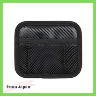 Napolex Fizz Carbon Mesh Pocket Compact Size Car Accessories Seat Back Pocket Fizz-1110