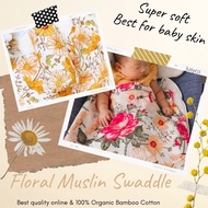Karrie premier muslin swaddle / Baby swaddle cloth / Bamboo muslin
