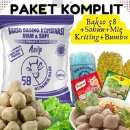 ~Ready Stock~ PAKET KOMPLIT Buka Puasa & Sahur ANTI Ribet BAKSO AZIIP premium daging sapi alsi denga