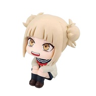 Anime MHA Action Figure Cute Q Edition Toga Himiko Figurine Look Up Model Collect Doll Hero Figure