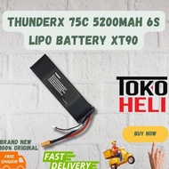 ThunderX 75C 5200mah 22.2V 6S Lipo spare part XT90 Best