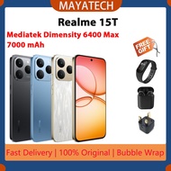 【Brand New】Realme 15T 6.57 inches AMOLED 120Hz Mediatek Dimensity 6400 Max 60W wired 7000 mAh SmartP