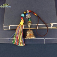 [DelicationS] Retro Copper Bell Wind Chimes Brass Crafts Die-casting Falling Wind Chimes Tibetan Bro