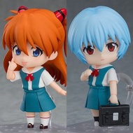 預訂 - 對裝優惠 GoodSmile 黏土人 1197 綾波麗 1202 明日香 (EVA新劇場版) 再販 Evangelion 新世紀福音戰士