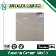 Granit Lantai Motif 60x60 Savana Cream Valentino Gress