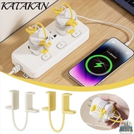 KATAKAN Cable Ties Fastening Wire Organizer, Lightweight Portable Charger Cord Holder,  Reusable Har