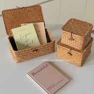 Storage Storage Box Desktop Cosmetics Jewelry Organizing Box Rectangular Small Sundries Snacks Ratta