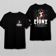 rynezstore Kaos Fiony JKT48 Magic Hour New Version Song Cute Animation Fiony Alveria Tantri 100% com