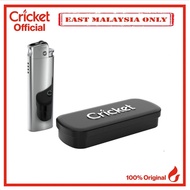 EAST MALAYSIA ONLY - Cricket Deluxe Metal Lighter - Silver (Online Exclusive)