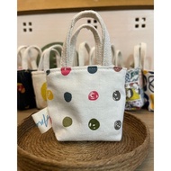 Handmade Mini tote bag charm | AirPod Holder | Keypouch