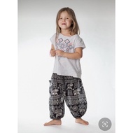 Alibaba anti-mosquito linen harem pants for babies