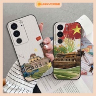 Vivo V29 / V29E case with square edges printed with Vietnamese proud image