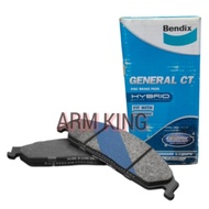 DB1133 GCT BENDIX GENERAL CT DISC BRAKE PAD FOR Honda Integra 1.8 Legend KA12